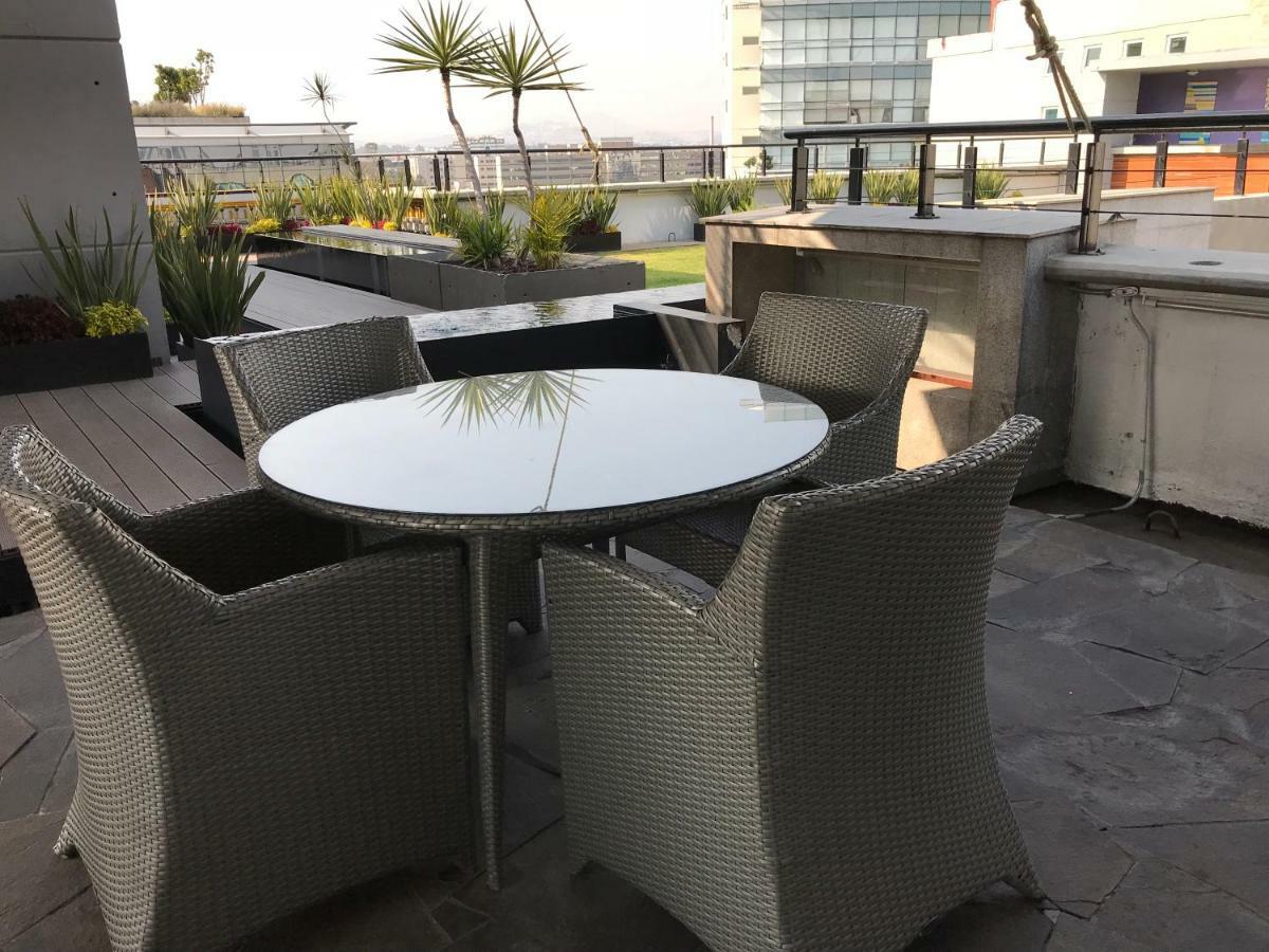 Studio Loft Polanco With Pool Mexico City Exteriör bild